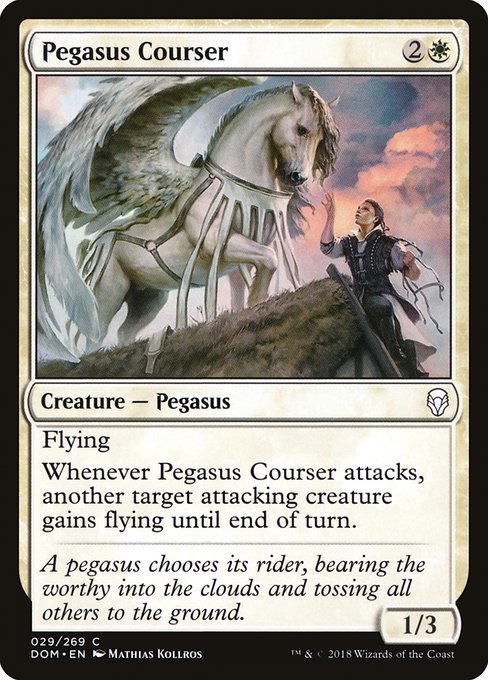Pegasus Courser - Dominaria #29