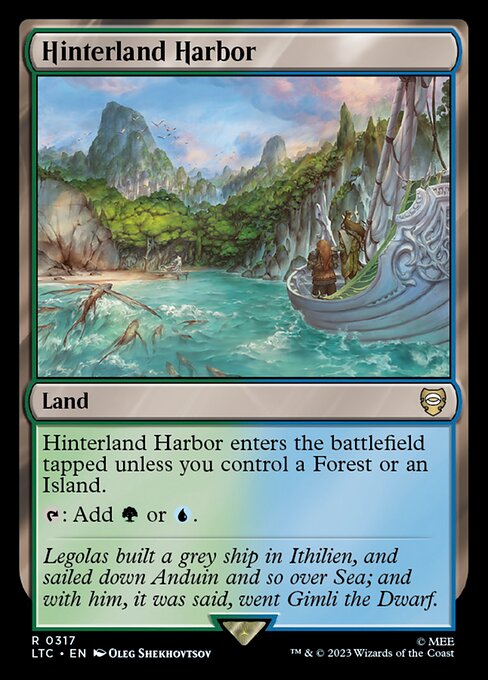 Hinterland Harbor - Tales of Middle-earth Commander #317