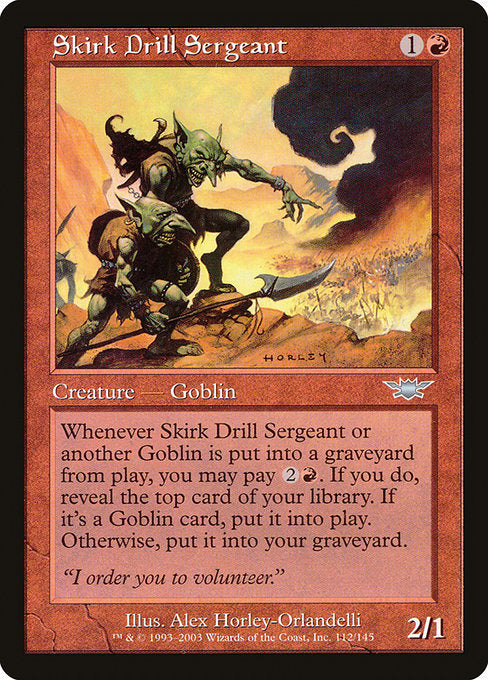 Skirk Drill Sergeant - Legions #112