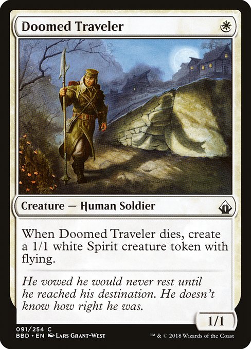 Doomed Traveler - Battlebond #91