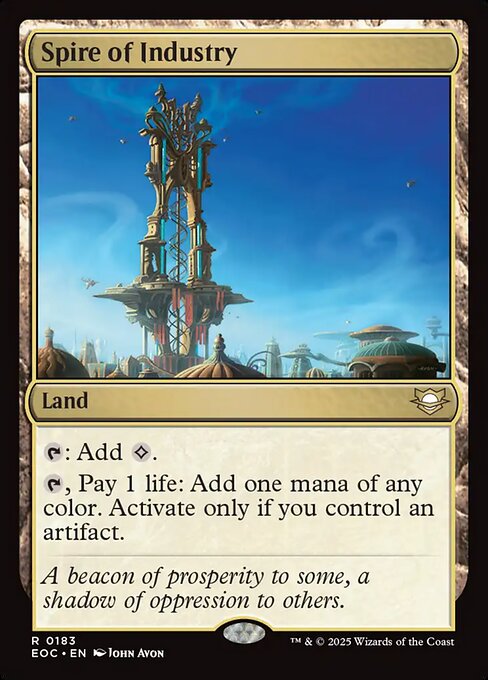 Spire of Industry - Edge of Eternities Commander #183