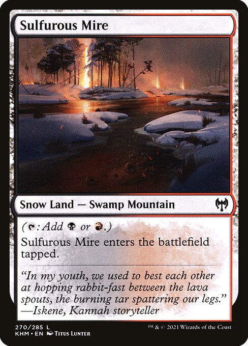 Sulfurous Mire - Kaldheim #270