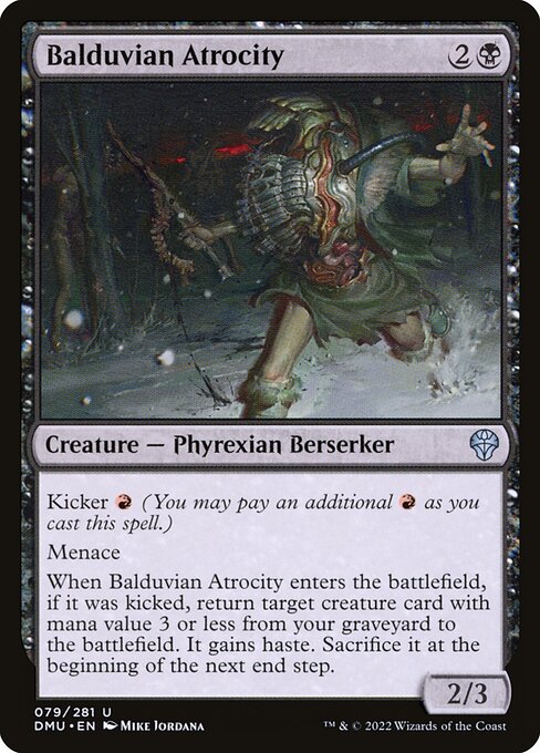 Balduvian Atrocity - Dominaria United #79