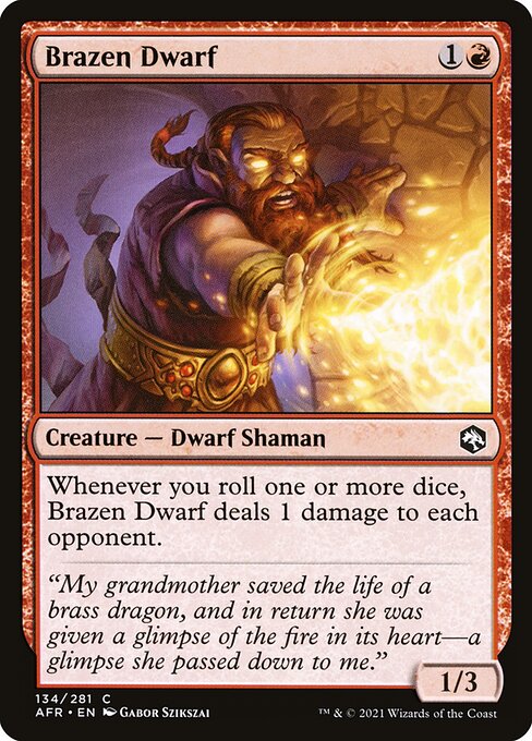 Brazen Dwarf - Adventures in the Forgotten Realms #134