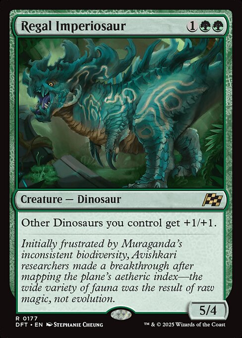 Regal Imperiosaur - Aetherdrift #177