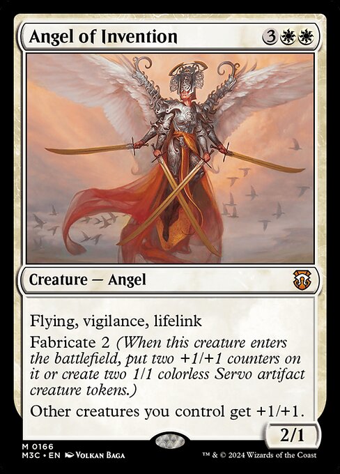 Angel of Invention - Commander: Modern Horizons 3:  - 166 - Near Mint