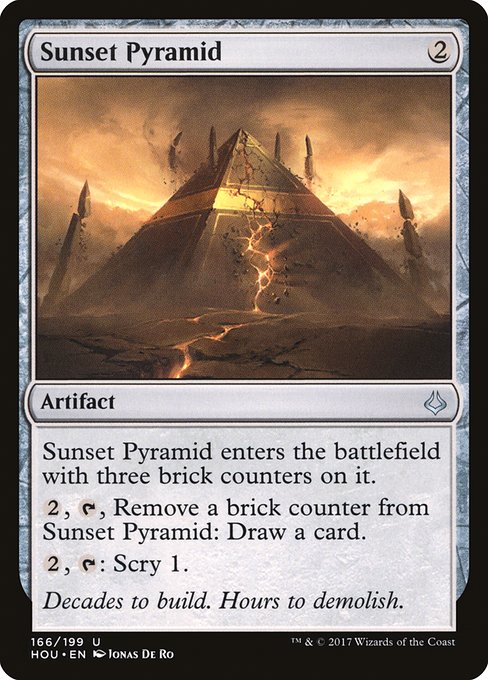 Sunset Pyramid - Hour of Devastation #166