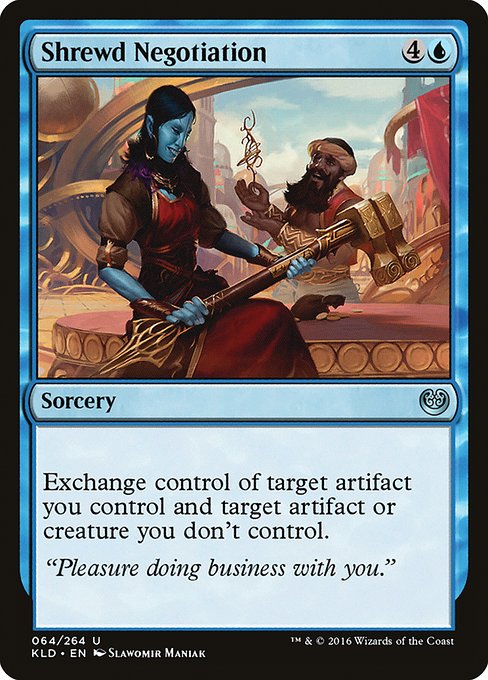 Shrewd Negotiation - Kaladesh #64