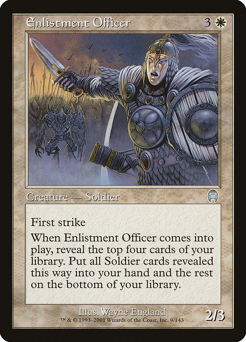Enlistment Officer - Apocalypse #9