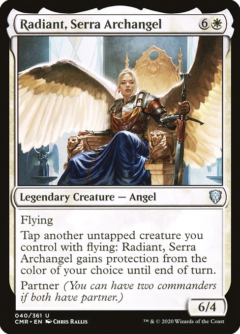 Radiant, Serra Archangel - Commander Legends #40