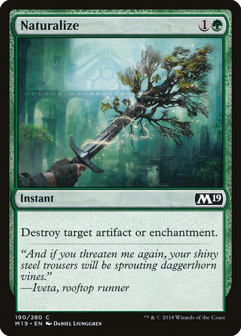 Naturalize - Core Set 2019 #190