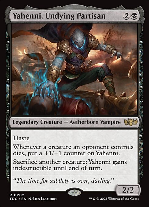 Yahenni, Undying Partisan - Tarkir: Dragonstorm Commander #202