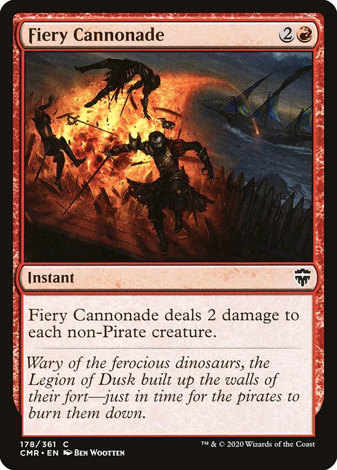 Fiery Cannonade - Commander Legends #178