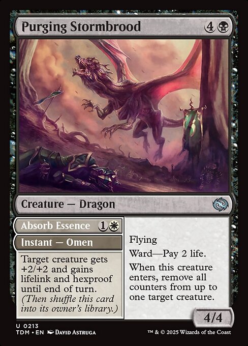 Purging Stormbrood - Tarkir: Dragonstorm #213