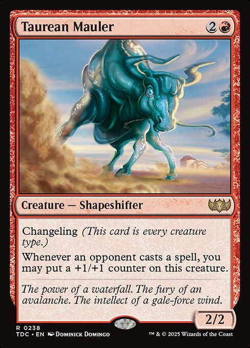 Taurean Mauler - Tarkir: Dragonstorm Commander #238