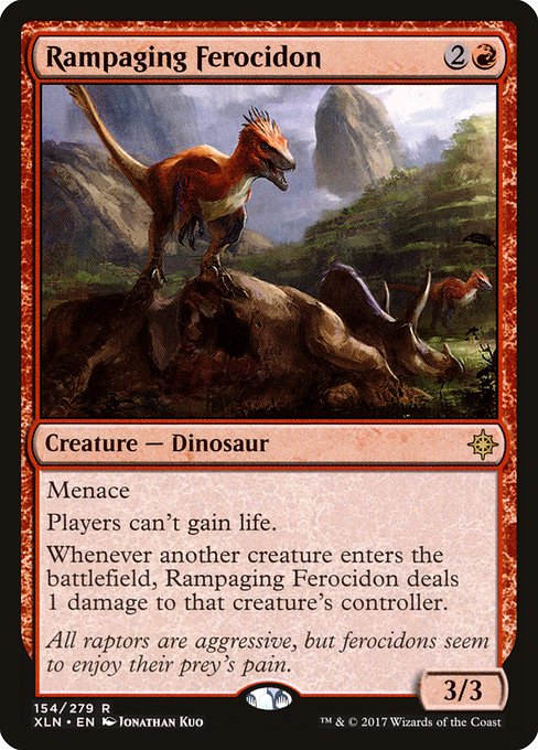 Rampaging Ferocidon - Ixalan #154