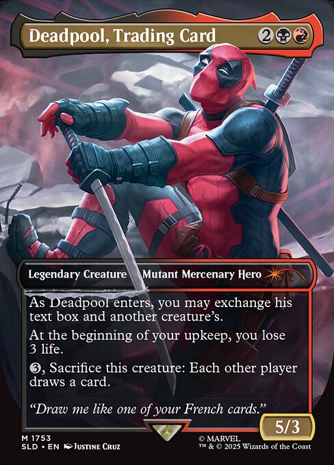 Deadpool, Trading Card - Secret Lair Drop #1753