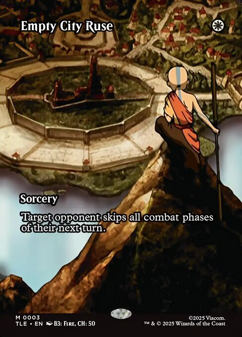 Empty City Ruse (Borderless) - Avatar: The Last Airbender Eternal #3