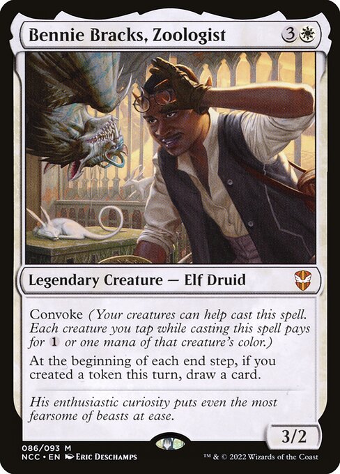 Bennie Bracks, Zoologist - New Capenna Commander #86