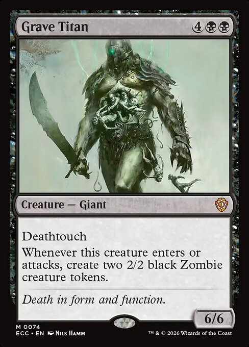Grave Titan - Lorwyn Eclipsed Commander #74