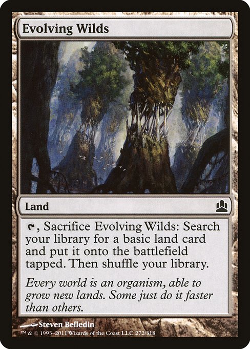 Evolving Wilds - Commander 2011 #272