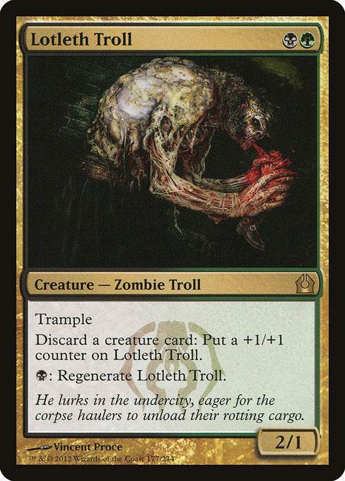 Lotleth Troll - Return to Ravnica #177