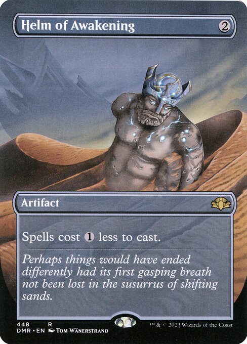Helm of Awakening (Borderless) - Dominaria Remastered #448