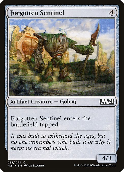 Forgotten Sentinel - Core Set 2021 #231