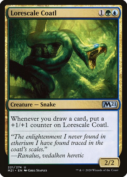 Lorescale Coatl - Core Set 2021 #221