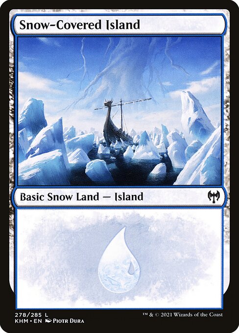 Snow-Covered Island (278) - Kaldheim #278
