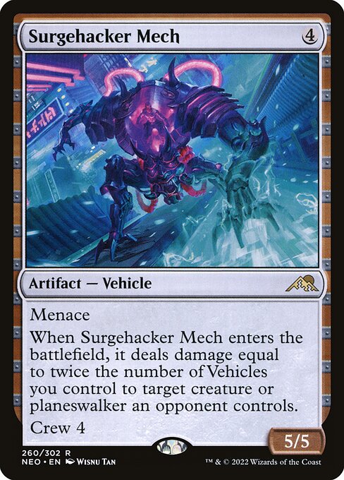Surgehacker Mech - Kamigawa: Neon Dynasty #260