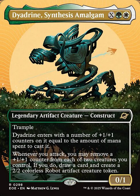 Dyadrine, Synthesis Amalgam (Borderless) - Edge of Eternities #298