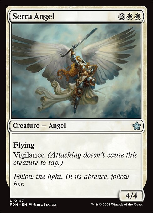 Serra Angel - Foundations #147