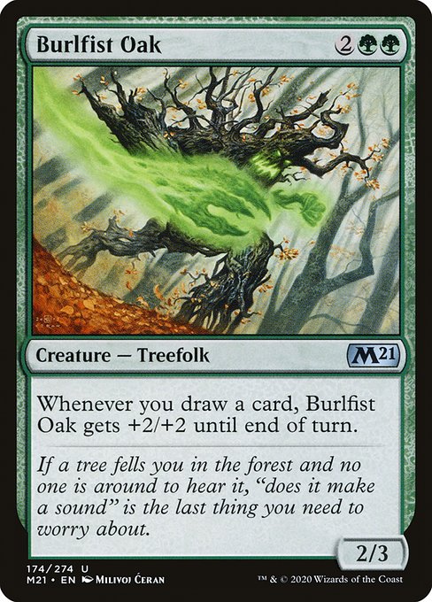 Burlfist Oak - Core Set 2021 #174