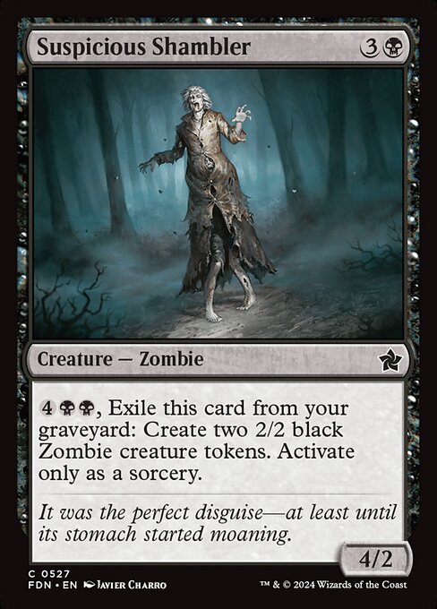 Suspicious Shambler - Foundations #527
