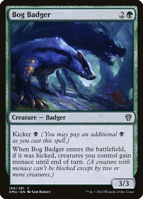 Bog Badger - Dominaria United:  - 156 - Near Mint Foil