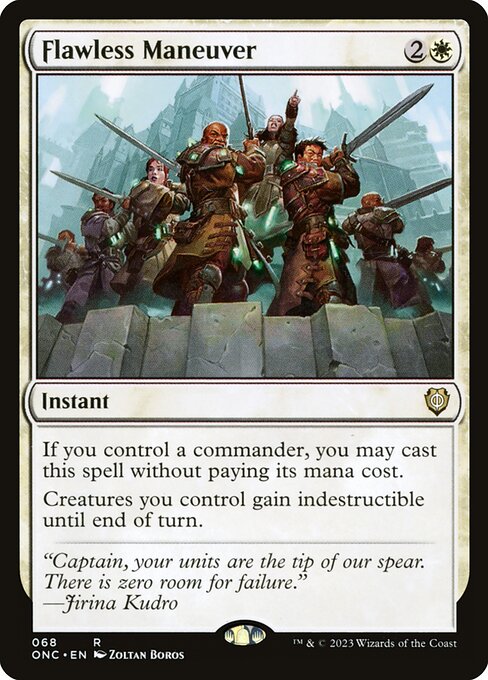 Flawless Maneuver - Phyrexia: All Will Be One Commander #68