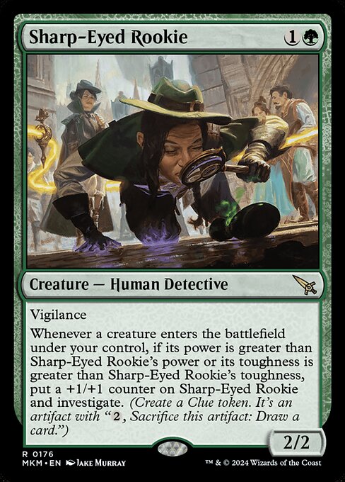 Sharp-Eyed Rookie - Murders at Karlov Manor #176