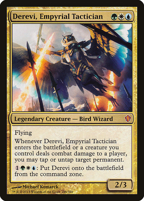 Derevi, Empyrial Tactician - Commander 2013 #186