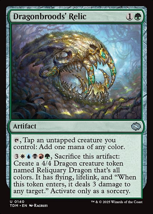 Dragonbroods' Relic - Tarkir: Dragonstorm:  - 140 - Near Mint Foil