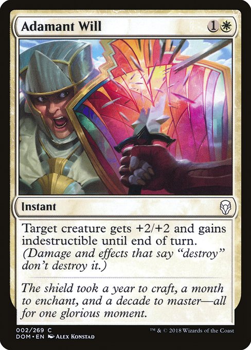 Adamant Will - Dominaria #2