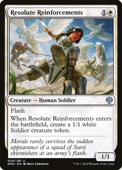 Resolute Reinforcements - Dominaria United #29