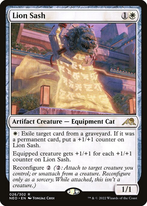 Lion Sash - Kamigawa: Neon Dynasty #26