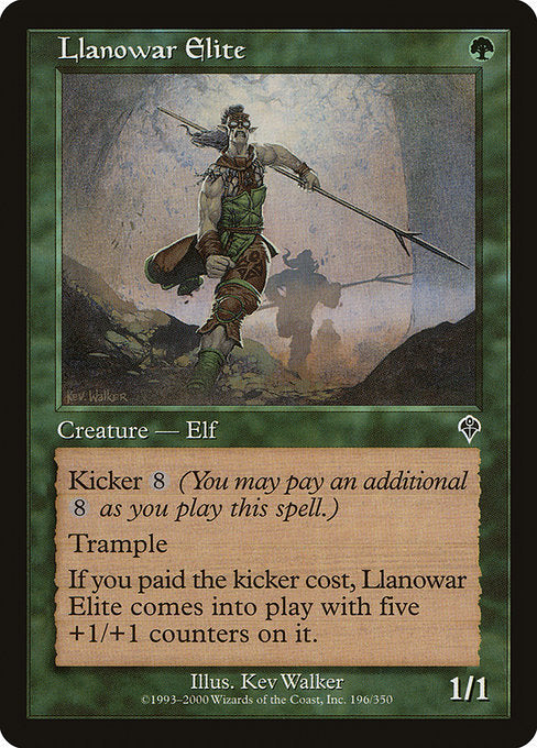 Llanowar Elite - Invasion #196