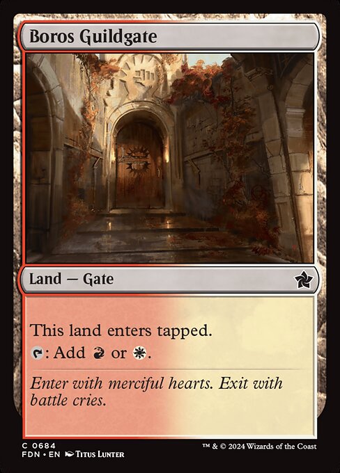 Boros Guildgate - Foundations #684