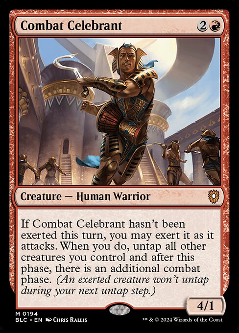 Combat Celebrant - Bloomburrow Commander #194