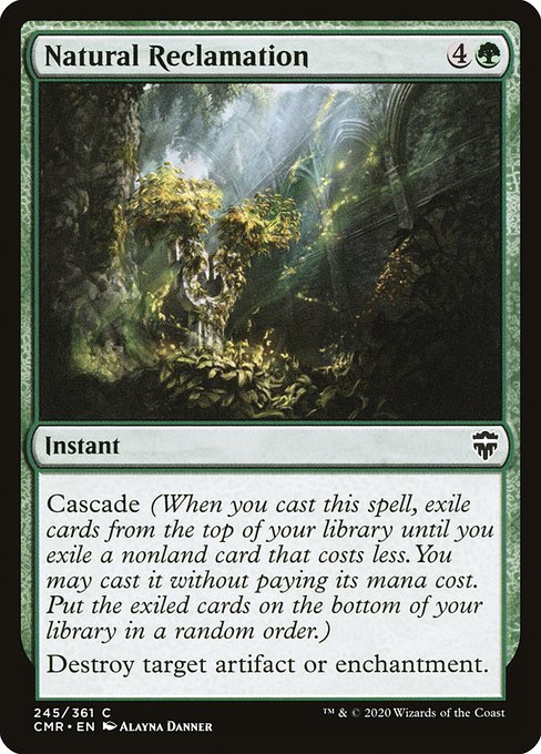 Natural Reclamation - Commander Legends #245