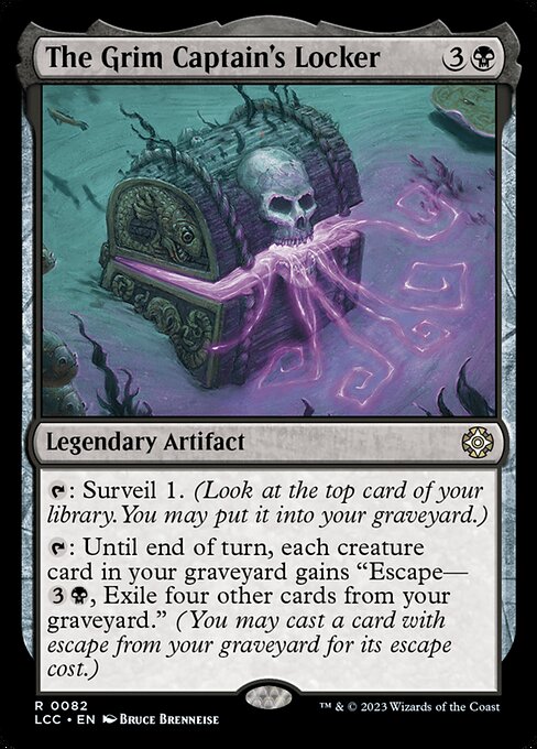The Grim Captain's Locker - The Lost Caverns of Ixalan Commander #82