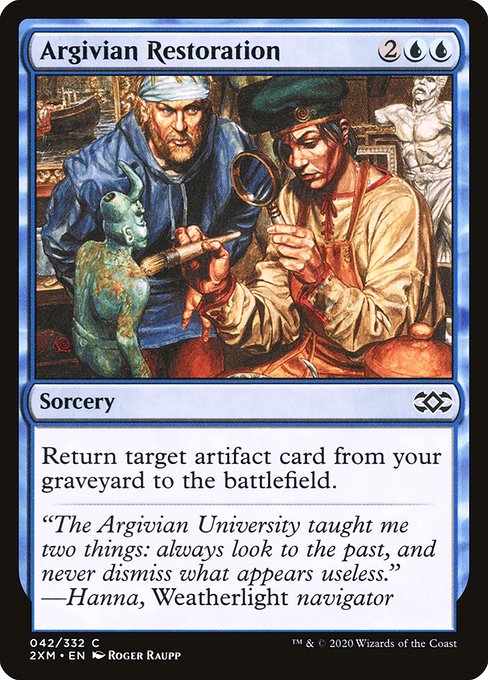 Argivian Restoration - Double Masters #42