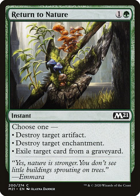 Return to Nature - Core Set 2021 #200